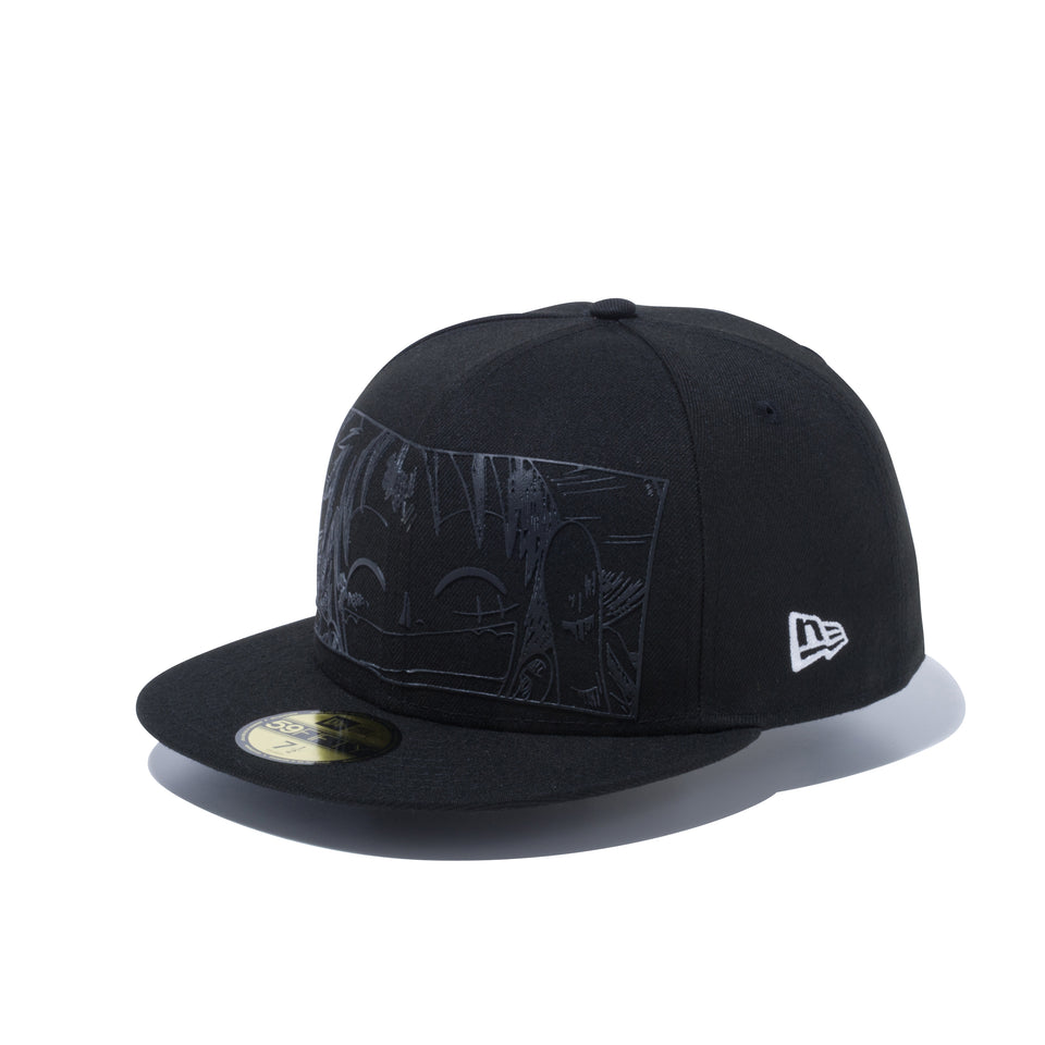 59FIFTY ONE PIECE ワンピース 手配書 モンキー・D・ルフィ ブラック