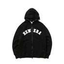 Youth スウェット フルジップ フーディー アーチロゴ ブラック