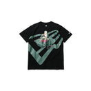 半袖 コットン Tシャツ ONE PIECE ワンピース ロロノア・ゾロ ズームアップロゴ ブラック レギュラーフィット