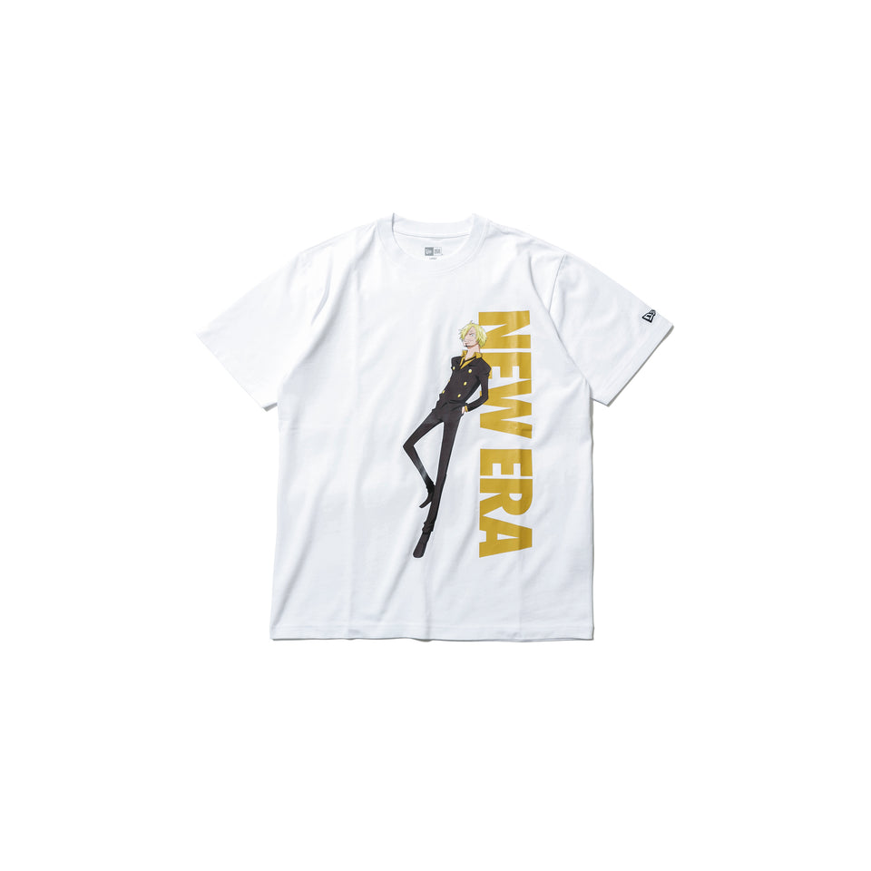 半袖 コットン Tシャツ ONE PIECE ワンピース サンジ ホワイト レギュラーフィット