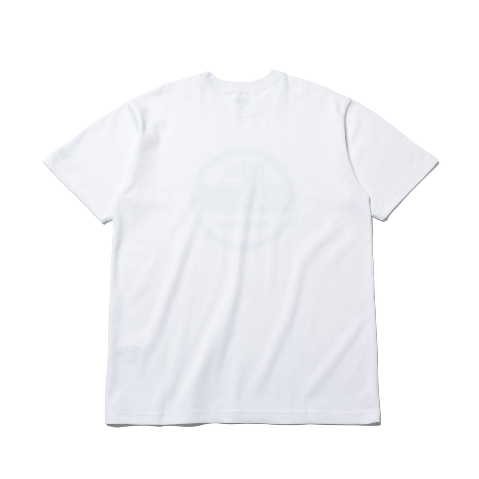 半袖 パフォーマンス Tシャツ トライバルカモ バイザーステッカー ホワイト レギュラーフィット