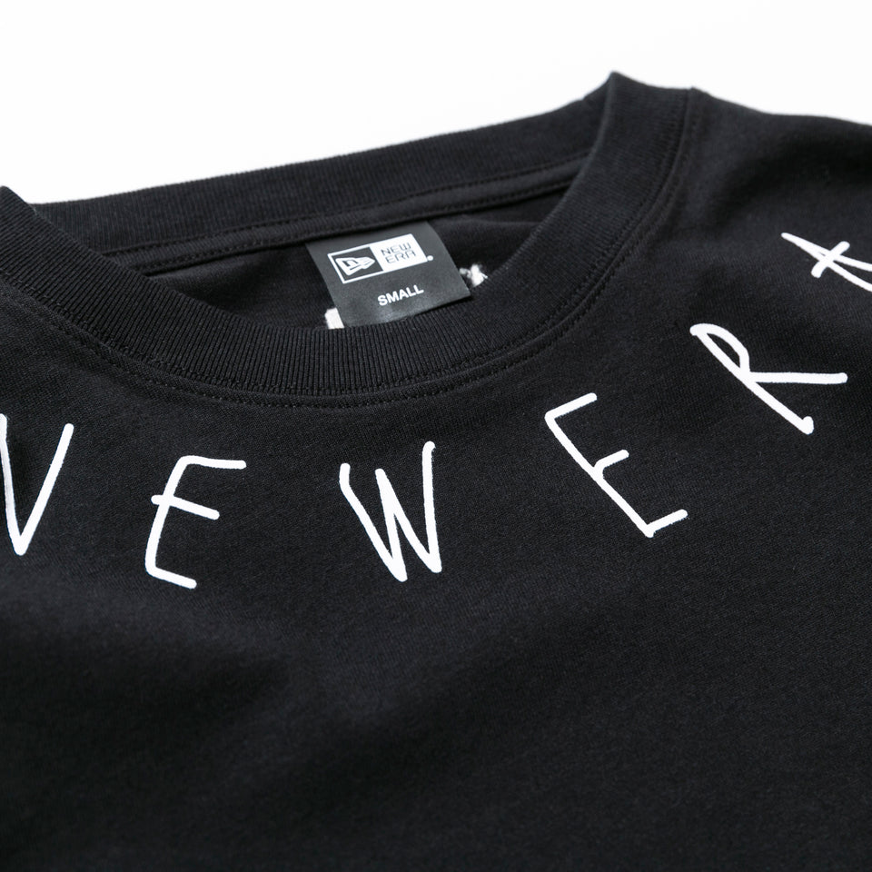 長袖 コットン Tシャツ AI TAKAHASHI 高橋愛 NEW ERA 1920 1986 ロゴ ブラック