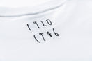 長袖 コットン Tシャツ AI TAKAHASHI 高橋愛 恐竜 1920 1986 ロゴ ホワイト