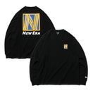 長袖 コットン Tシャツ ニューエラ ロゴシリーズ NEW ERA ブラック