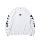 長袖 コットン Tシャツ カタカナ ニューエラ ボックスロゴ ホワイト
