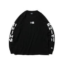 長袖 コットン Tシャツ カタカナ ニューエラ ボックスロゴ ブラック
