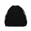 長袖 コットン Tシャツ カタカナ ニューエラ ボックスロゴ ブラック