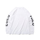 長袖 コットン Tシャツ 1920-2020 Originators of the True Fitted ロゴ ホワイト
