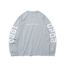 長袖 コットン Tシャツ 1920-2020 Originators of the True Fitted ロゴ グレー