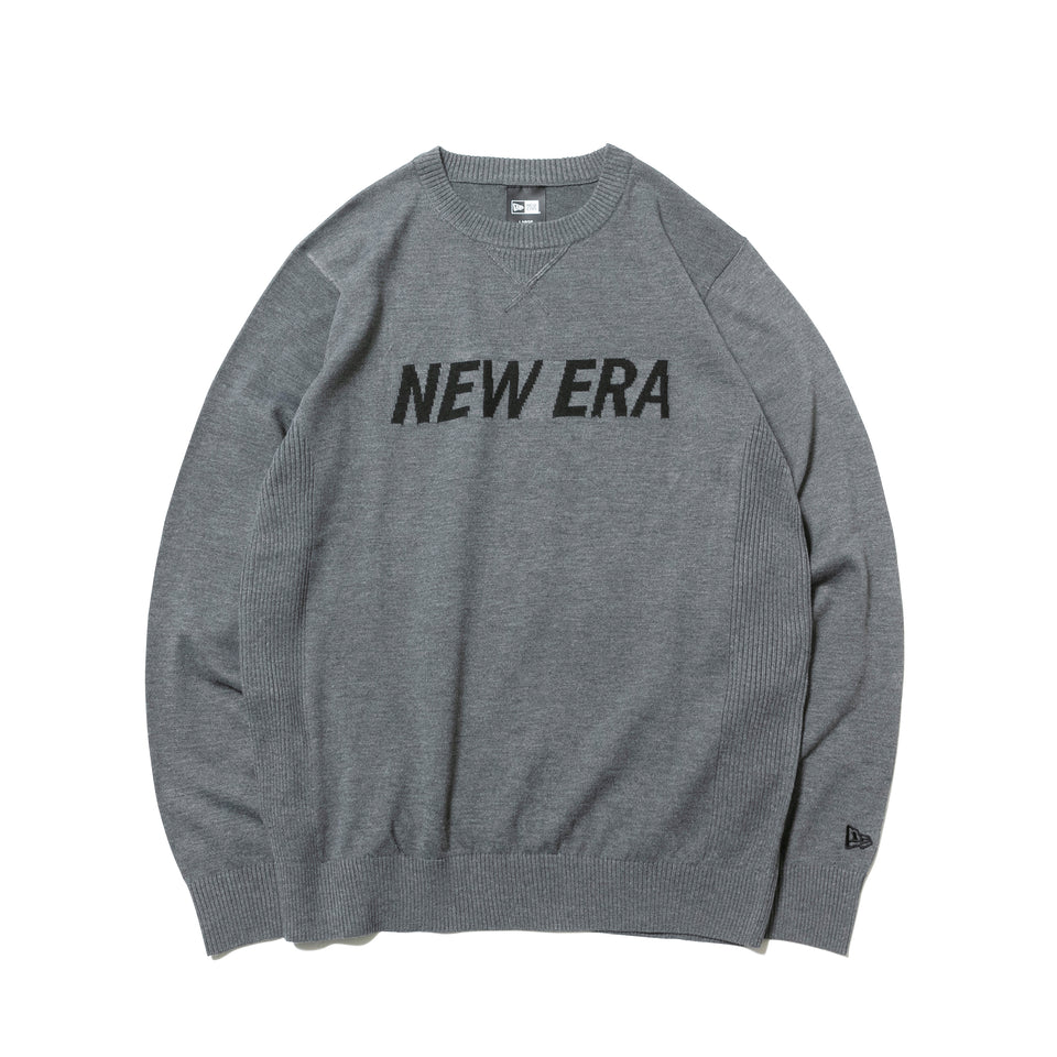 【ゴルフ】 ニットセーター NEW ERA チャコール × ブラック