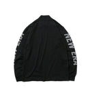 【ゴルフ】 長袖 パフォーマンス Tシャツ ハイカラーネック NEW ERA ピンフラッグロゴ ブラック