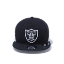9FIFTY LAS VEGAS RAIDERS ラスベガス・レイダース リア ロゴ ブラック