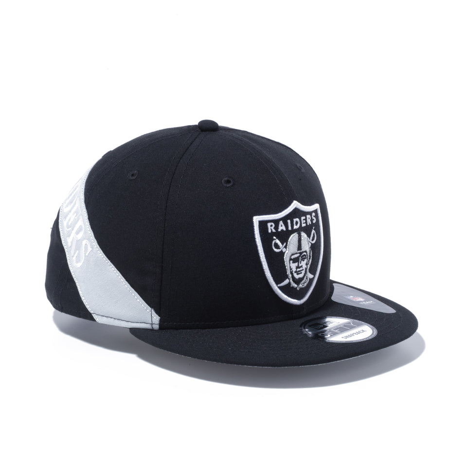 9FIFTY LAS VEGAS RAIDERS ラスベガス・レイダース リア ロゴ ブラック