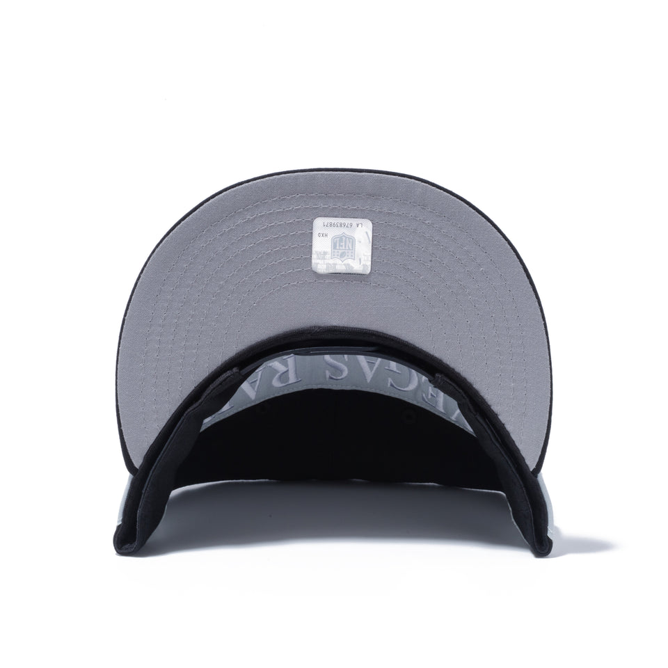 9FIFTY LAS VEGAS RAIDERS ラスベガス・レイダース リア ロゴ ブラック