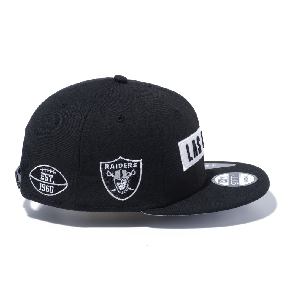 9FIFTY LAS VEGAS RAIDERS ラスベガス・レイダース マルチ ブラック