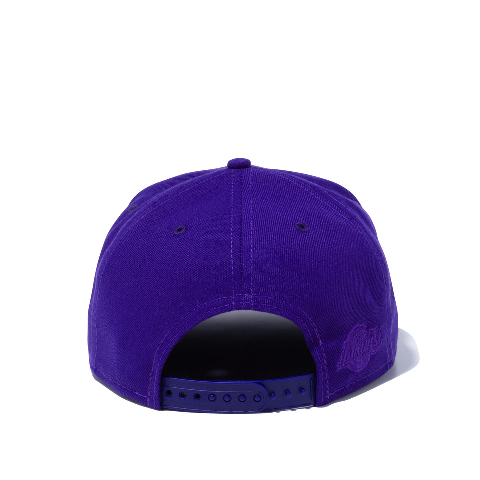 9FIFTY MIXED ロサンゼルス・レイカーズ ミックスド ロゴ パープル