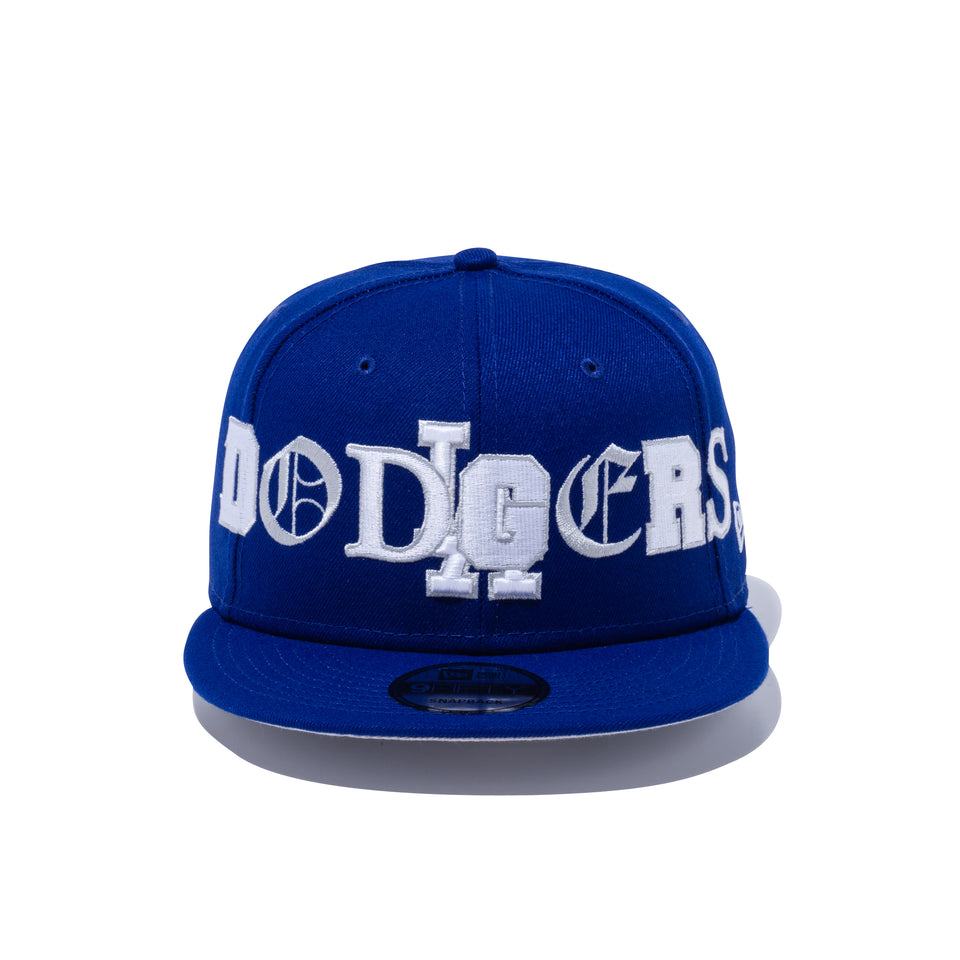 9FIFTY MIXED ロサンゼルス・ドジャース ミックスド ロゴ ダークロイヤル