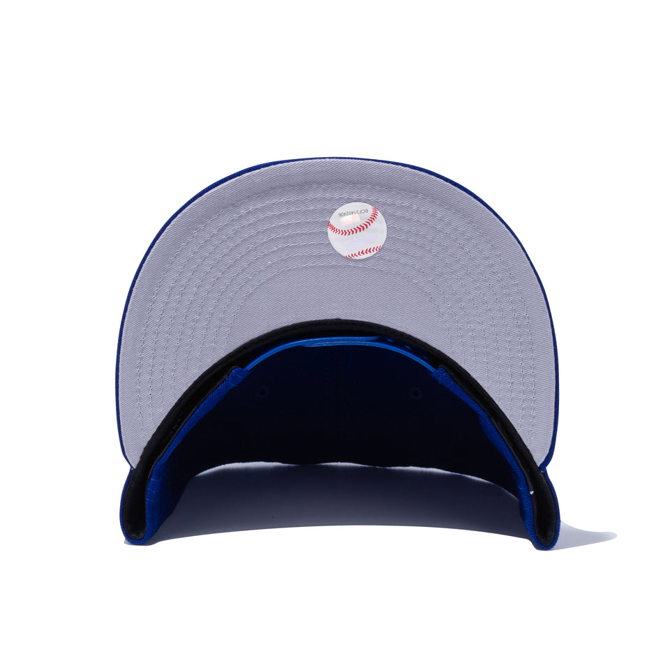 9FIFTY MIXED ロサンゼルス・ドジャース ミックスド ロゴ ダークロイヤル