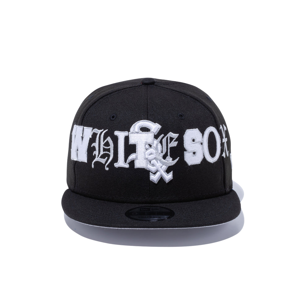 9FIFTY MIXED シカゴ・ホワイトソックス ミックスド ロゴ ブラック