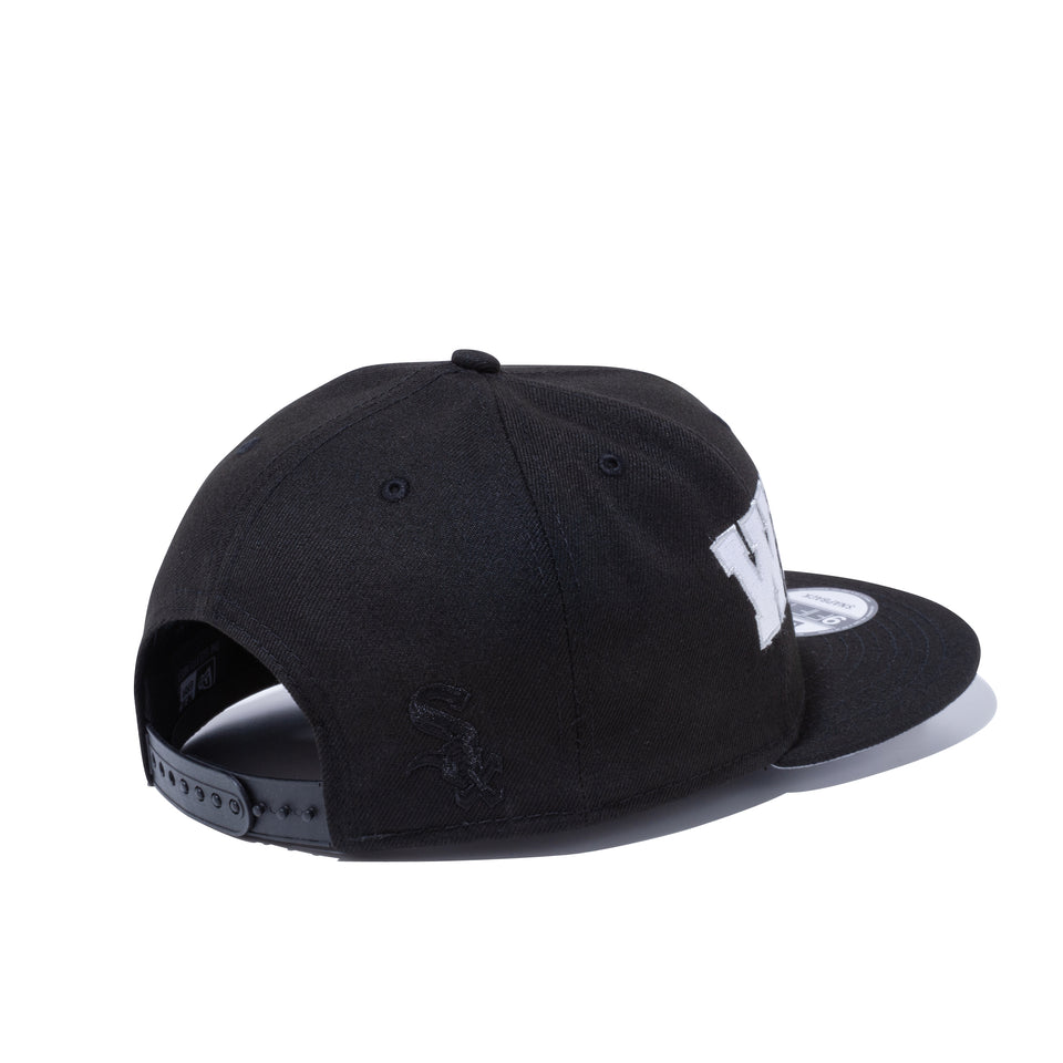 9FIFTY MIXED シカゴ・ホワイトソックス ミックスド ロゴ ブラック