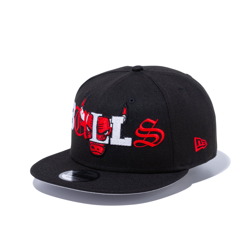 9FIFTY MIXED シカゴ・ブルズ ミックスド ロゴ ブラック