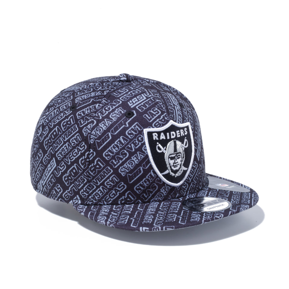 9FIFTY LAS VEGAS RAIDERS ラスベガス・レイダース オールオーバープリント