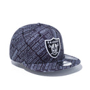 9FIFTY LAS VEGAS RAIDERS ラスベガス・レイダース オールオーバープリント