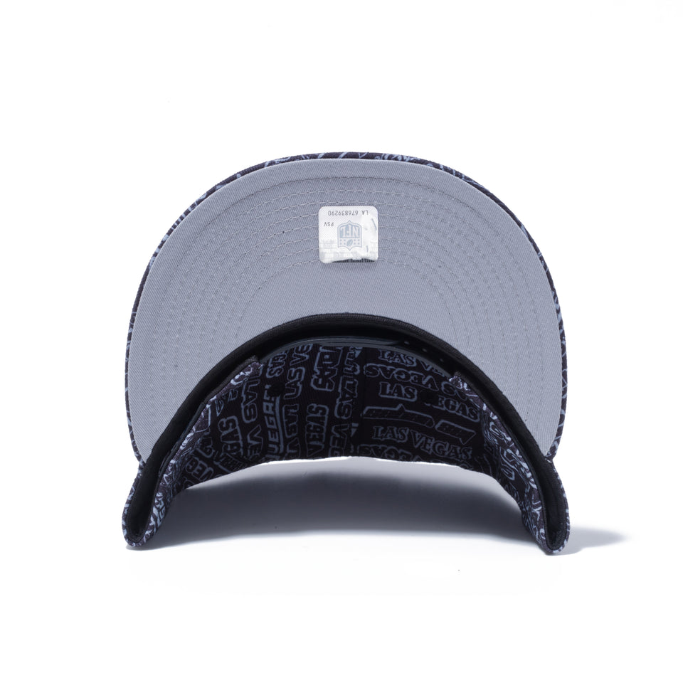 9FIFTY LAS VEGAS RAIDERS ラスベガス・レイダース オールオーバープリント