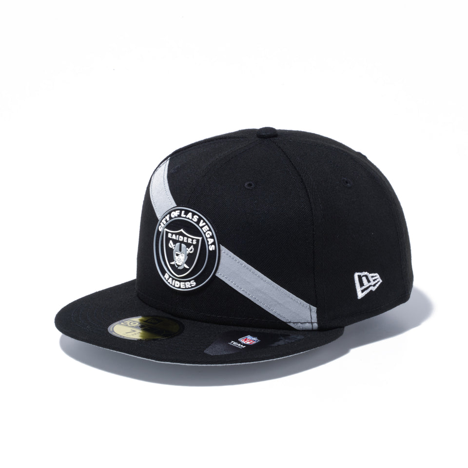 59FIFTY LAS VEGAS RAIDERS ラスベガス・レイダース ストライプ ブラック