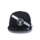59FIFTY LAS VEGAS RAIDERS ラスベガス・レイダース ストライプ ブラック