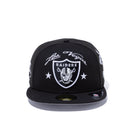 59FIFTY STARRY ラスベガス・レイダース アートワーク ブラック