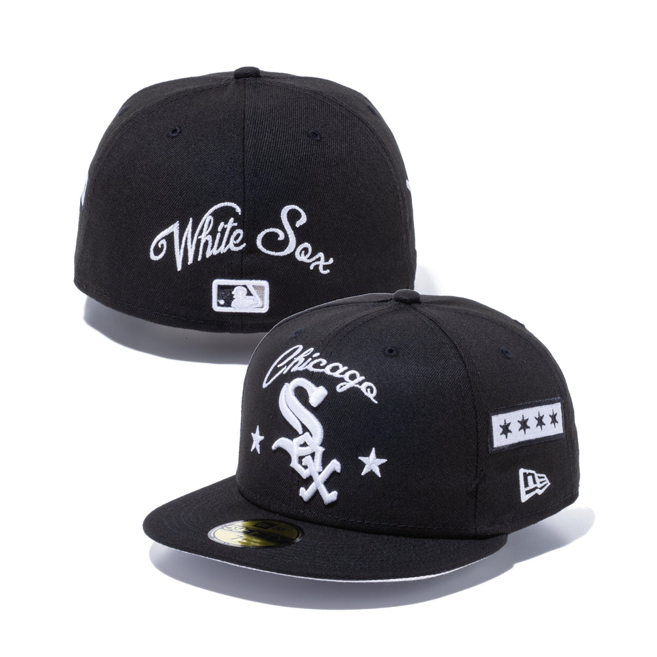 59FIFTY STARRY シカゴ・ホワイトソックス アートワーク ブラック
