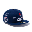 59FIFTY LOCAL ワシントン・ウィザーズ マルチ アートワーク ネイビー