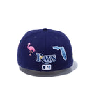59FIFTY LOCAL タンパベイ・レイズ マルチ アートワーク ネイビー