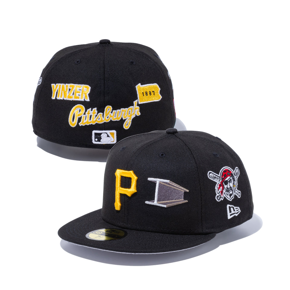 59FIFTY LOCAL ピッツバーグ・パイレーツ マルチ アートワーク ブラック