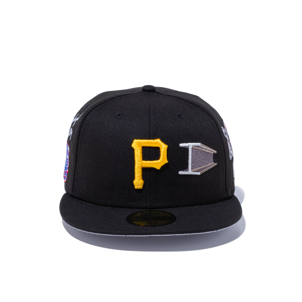 59FIFTY LOCAL ピッツバーグ・パイレーツ マルチ アートワーク ブラック
