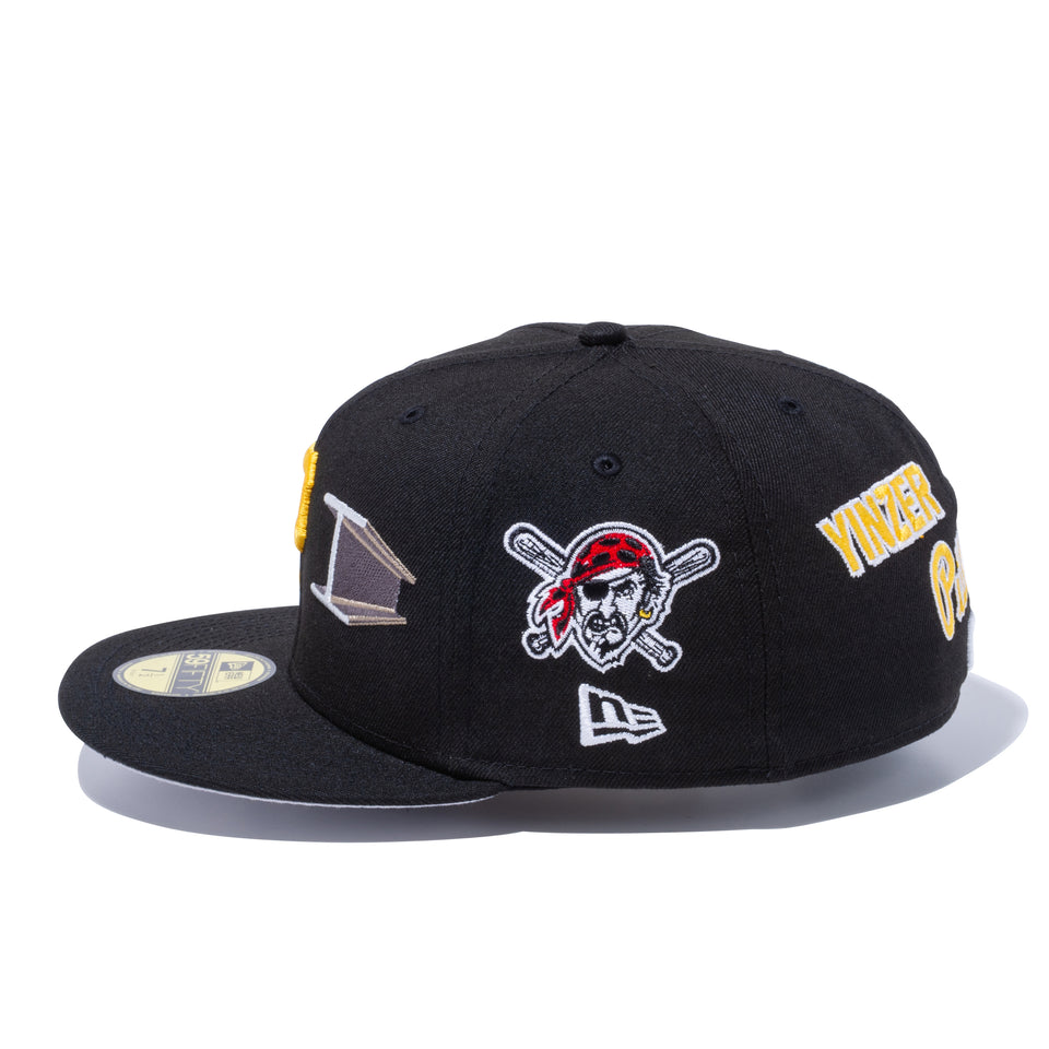 59FIFTY LOCAL ピッツバーグ・パイレーツ マルチ アートワーク ブラック