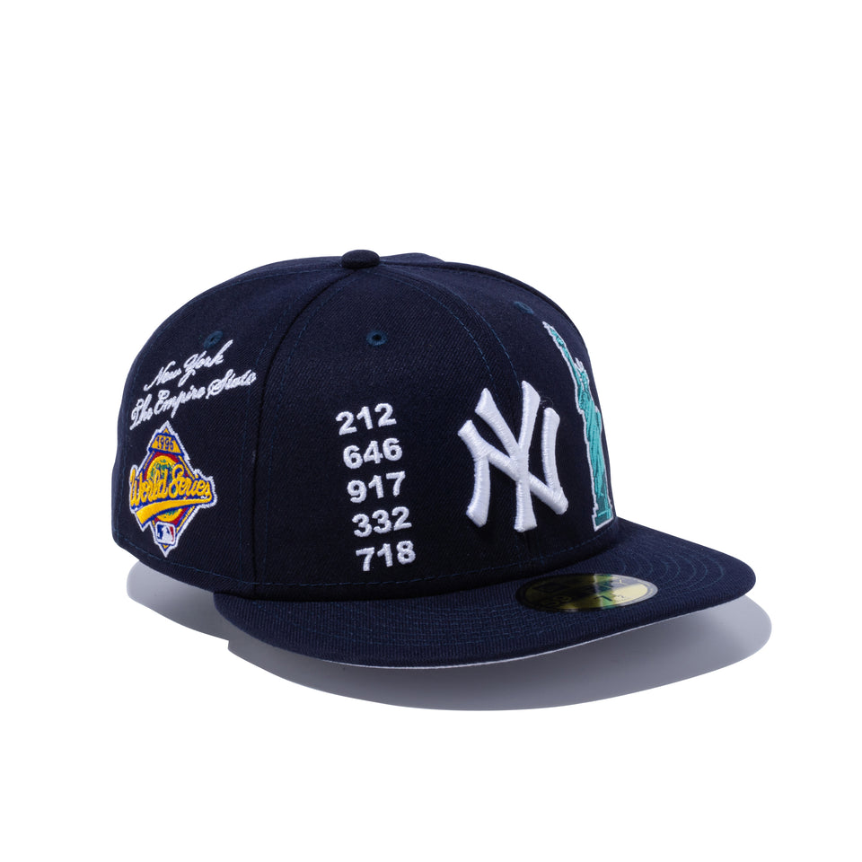 59FIFTY LOCAL ニューヨーク・ヤンキース マルチ アートワーク ネイビー