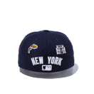 59FIFTY LOCAL ニューヨーク・ヤンキース マルチ アートワーク ネイビー