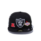 59FIFTY LOCAL ラスベガス・レイダース マルチ アートワーク ブラック
