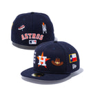 59FIFTY LOCAL ヒューストン・アストロズ マルチ アートワーク ネイビー