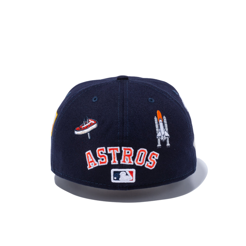 59FIFTY LOCAL ヒューストン・アストロズ マルチ アートワーク ネイビー