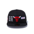 59FIFTY LOCAL シカゴ・ブルズ マルチ アートワーク ブラック
