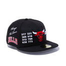 59FIFTY LOCAL シカゴ・ブルズ マルチ アートワーク ブラック