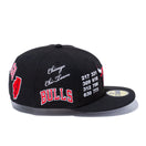 59FIFTY LOCAL シカゴ・ブルズ マルチ アートワーク ブラック