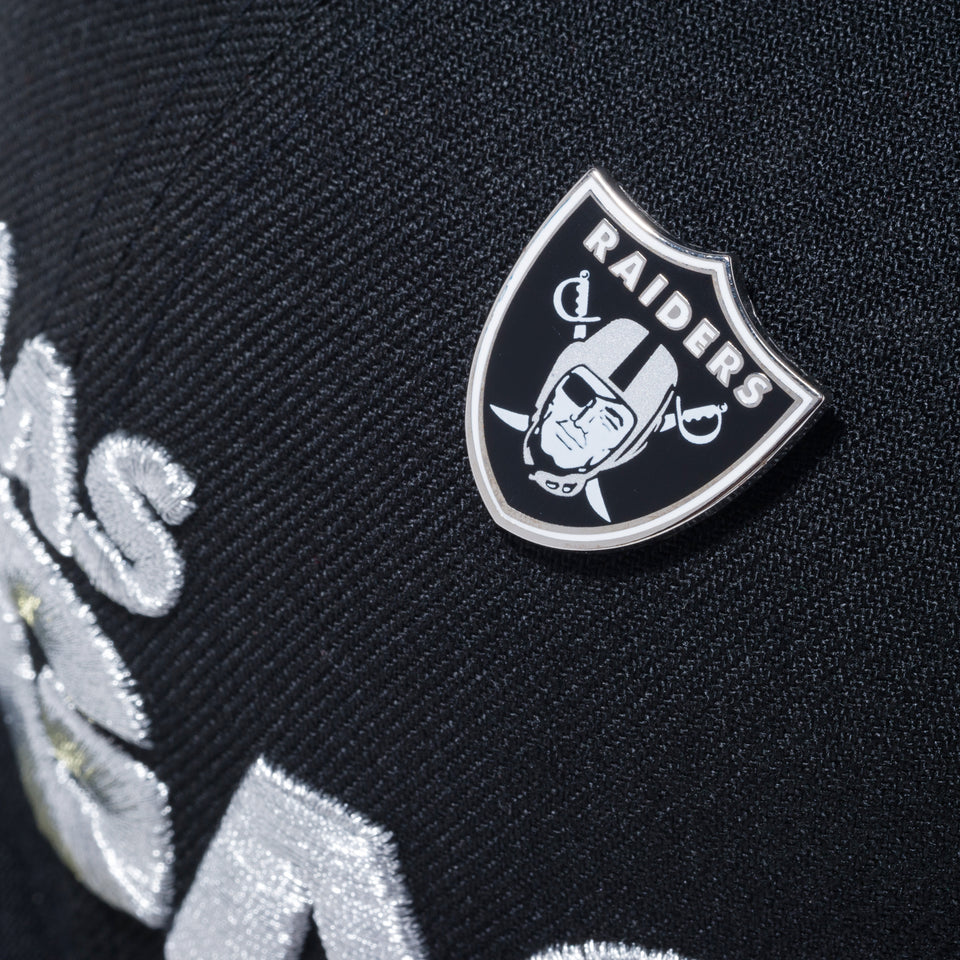 59FIFTY LAS VEGAS RAIDERS ラスベガス・レイダース ピンバッチ ブラック
