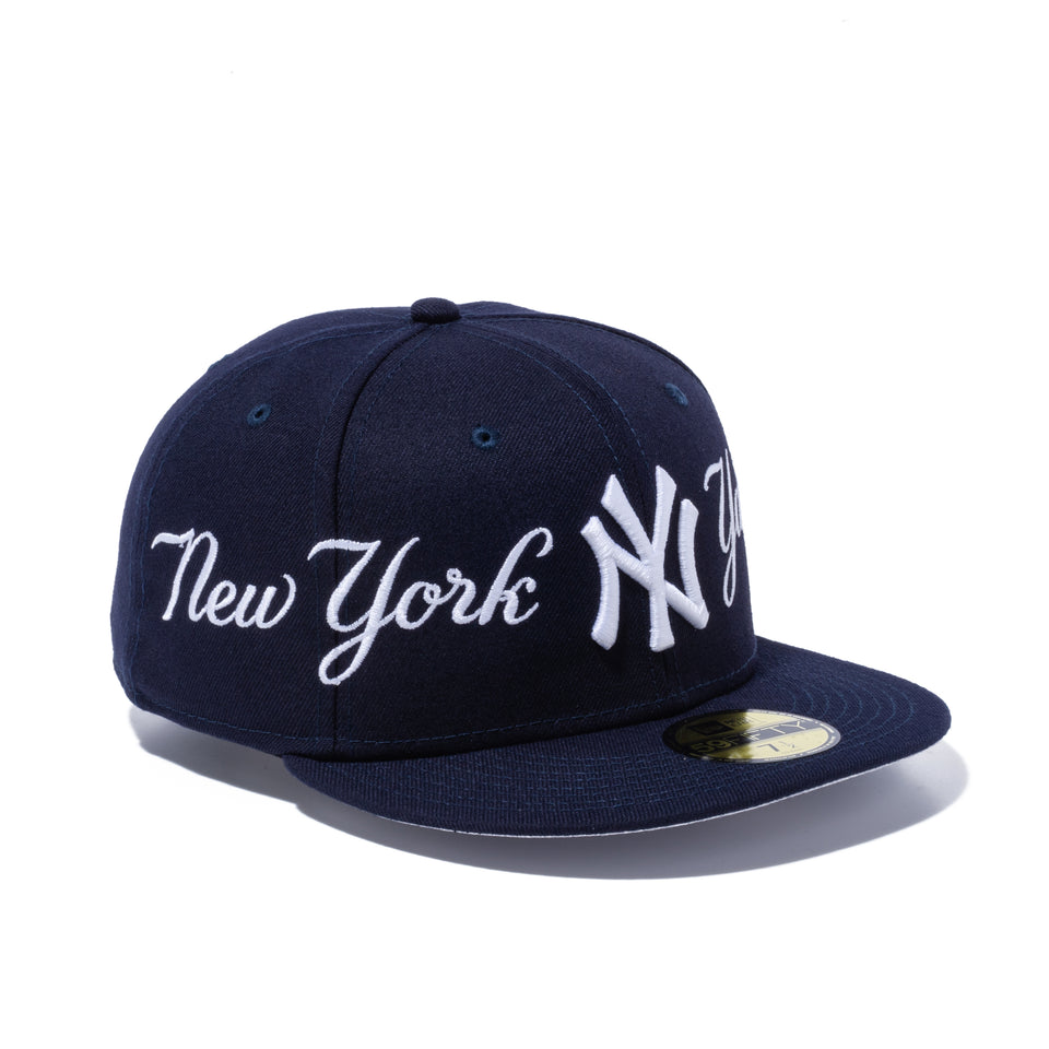 59FIFTY DOUBLED ニューヨーク・ヤンキース ダブルロゴ ネイビー