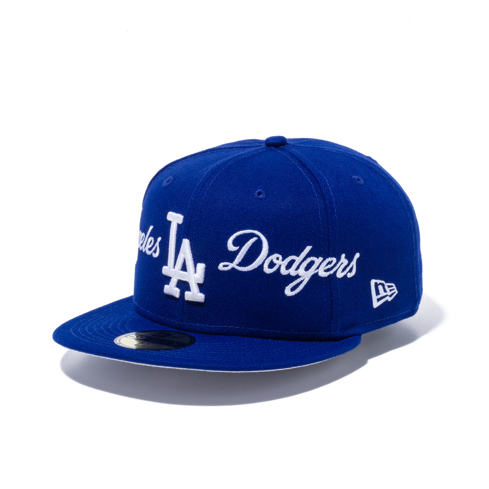59FIFTY DOUBLED ロサンゼルス・ドジャース ダブルロゴ ダークロイヤル - 12543825-700| NEW ERA ニューエラ公式オンラインストア