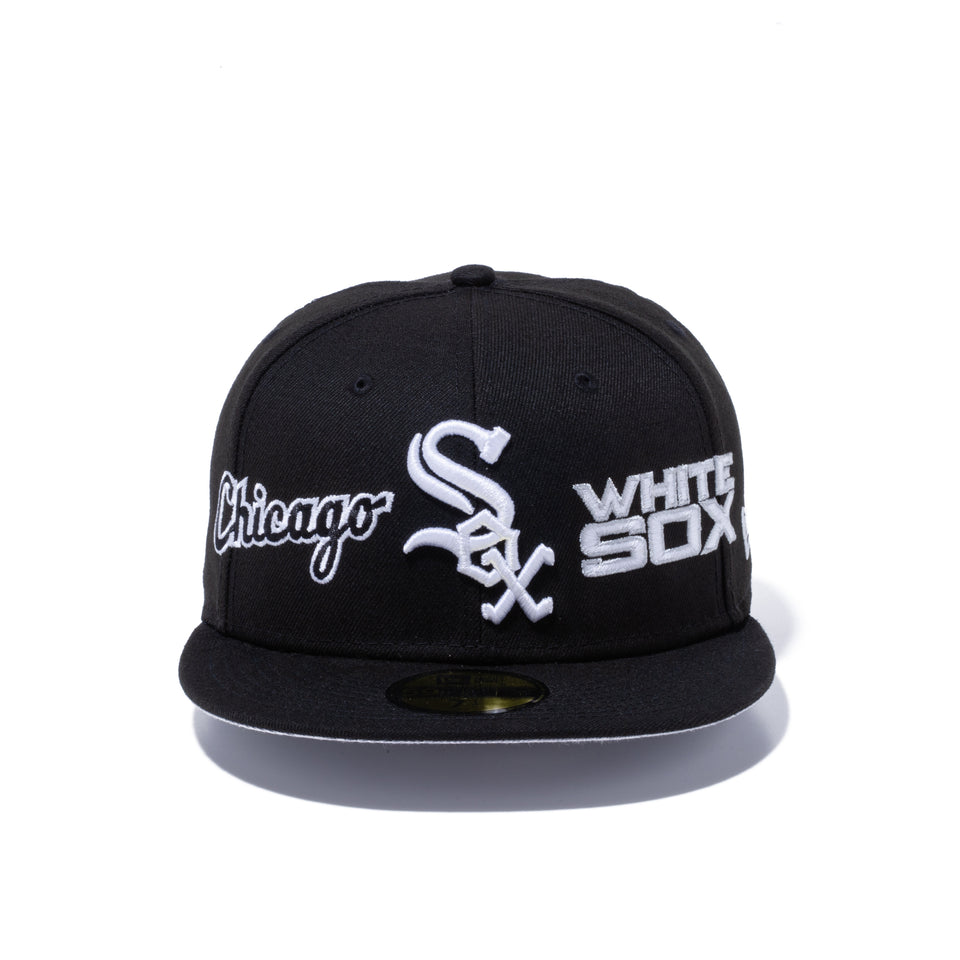 59FIFTY DOUBLED シカゴ・ホワイトソックス ダブルロゴ ブラック - 12543827-700| NEW ERA ニューエラ公式オンラインストア