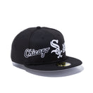59FIFTY DOUBLED シカゴ・ホワイトソックス ダブルロゴ ブラック - 12543827-700| NEW ERA ニューエラ公式オンラインストア